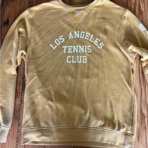 Los Angeles Tennis Club Men's Yellow Sweatshirt